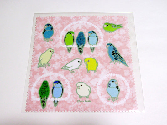 マイクロファイバークロス サザナミインコ ピンク