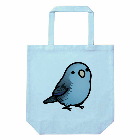 Chubby Bird サザナミインコブルー ガーデニング スタンダードキャンバストートバッグ Mサイズ ナチュラル 12oz 受注製作 メーカー直送 クーポン利用不可
