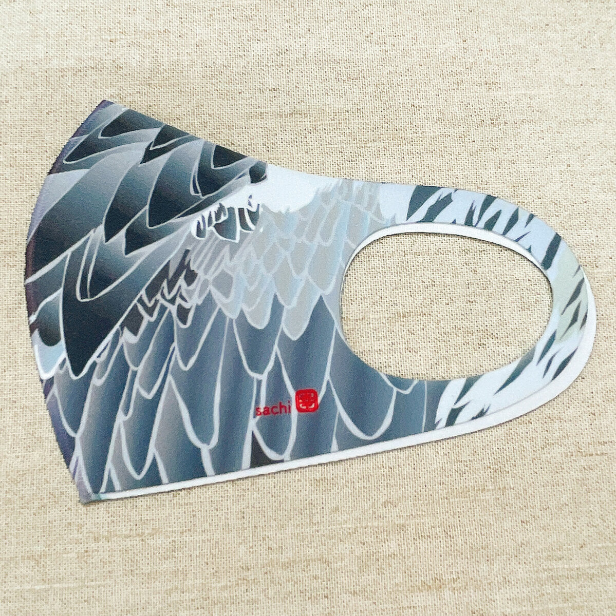 マスク とりアート ハシビロコウ Mサイズ