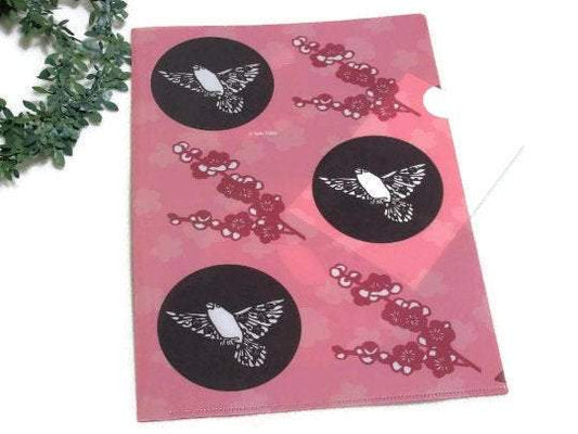 クリアファイル A4 ハレノヒ 文鳥 - 小鳥雑貨専門のお店 スウィート・バーディー・ブティック