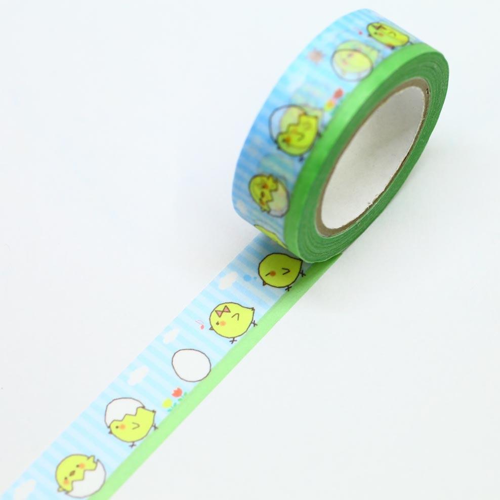 マスキングテープ ひよこ - 小鳥雑貨専門のお店 スウィート・バーディー・ブティック