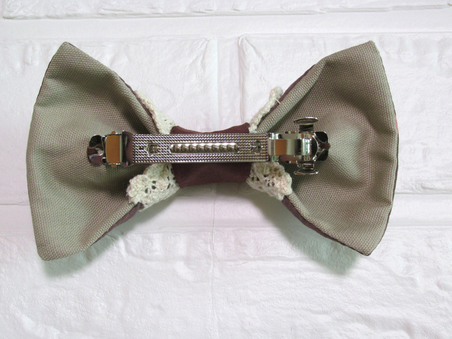 バレッタ　オカメリボン　オカメインコ