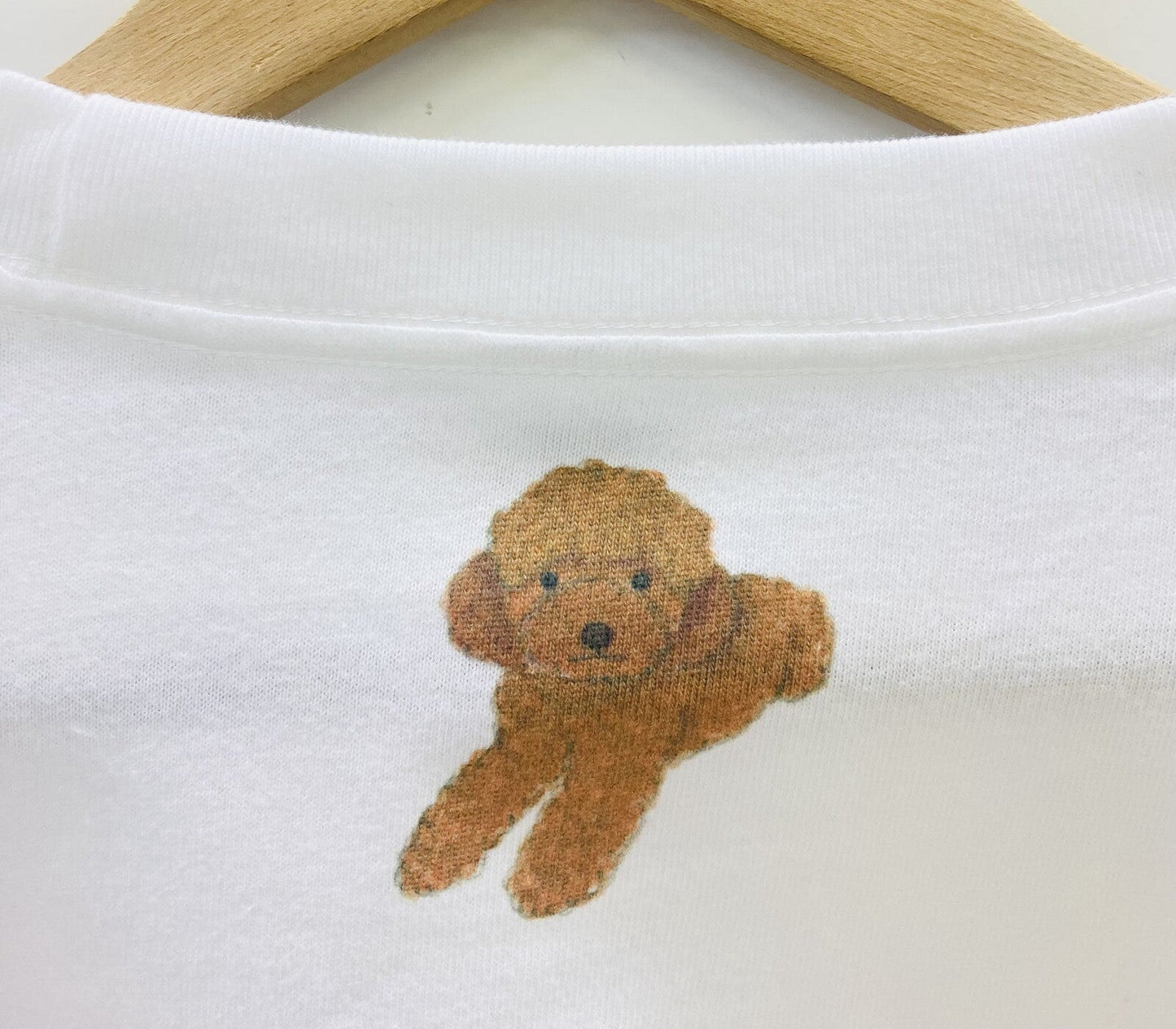 ビッグTシャツ　プードル　受注製作　送料無料　クーポン利用不可