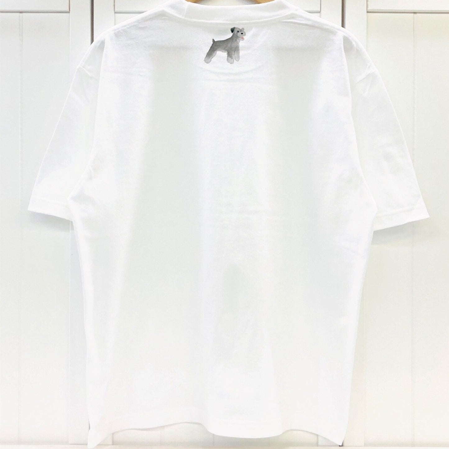ビッグTシャツ　シュナウザー　受注製作　送料無料　クーポン利用不可