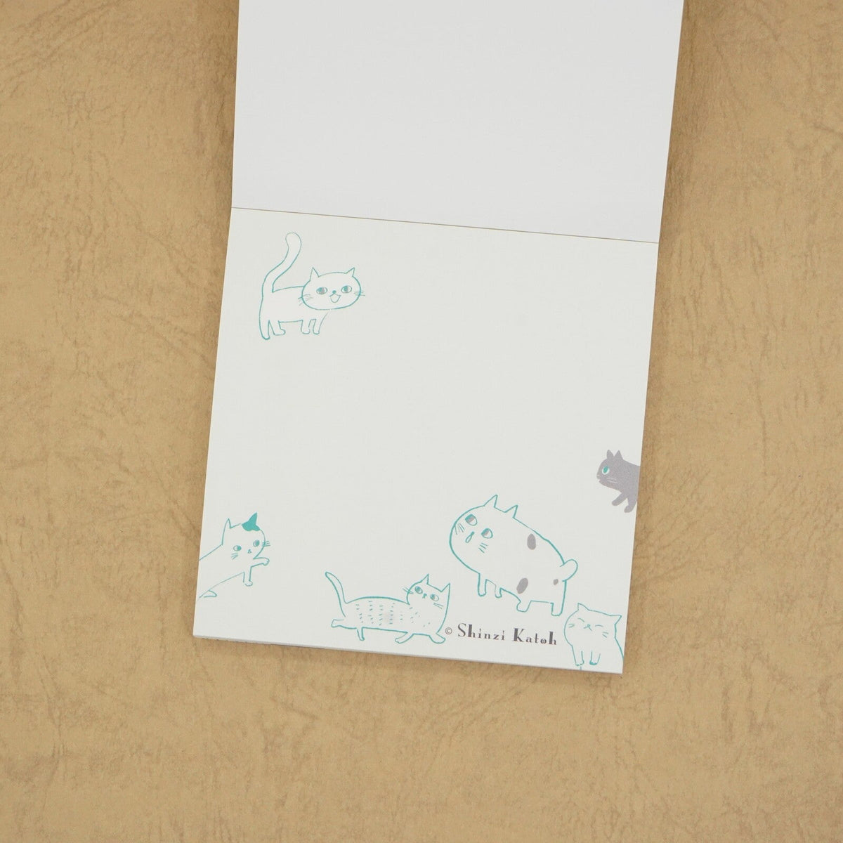 Cat Hill Memo Pad Yellow Shinzi Katoh Design - Sweet Birdie Boutique International