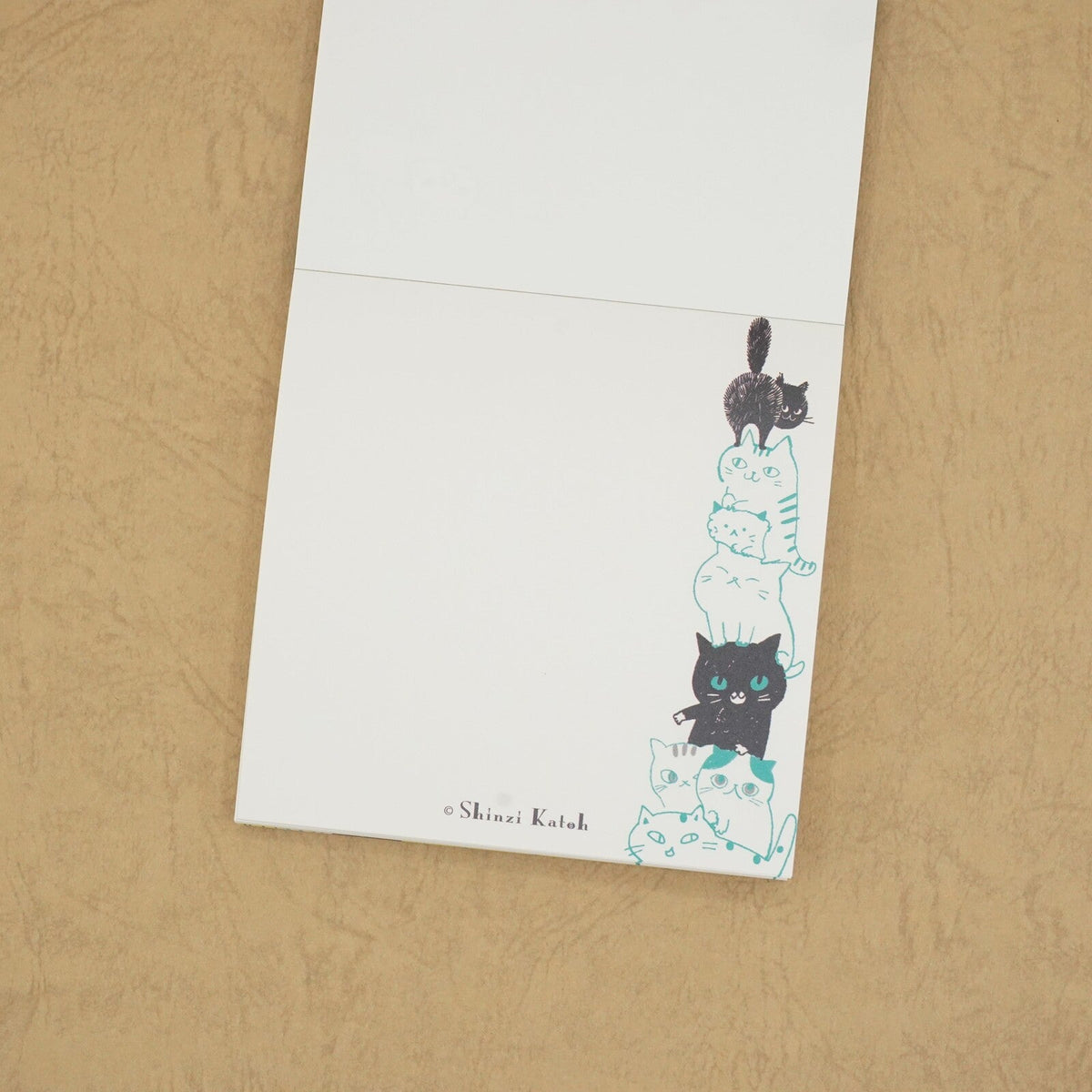 Cat Hill Memo Pad Yellow Shinzi Katoh Design - Sweet Birdie Boutique International