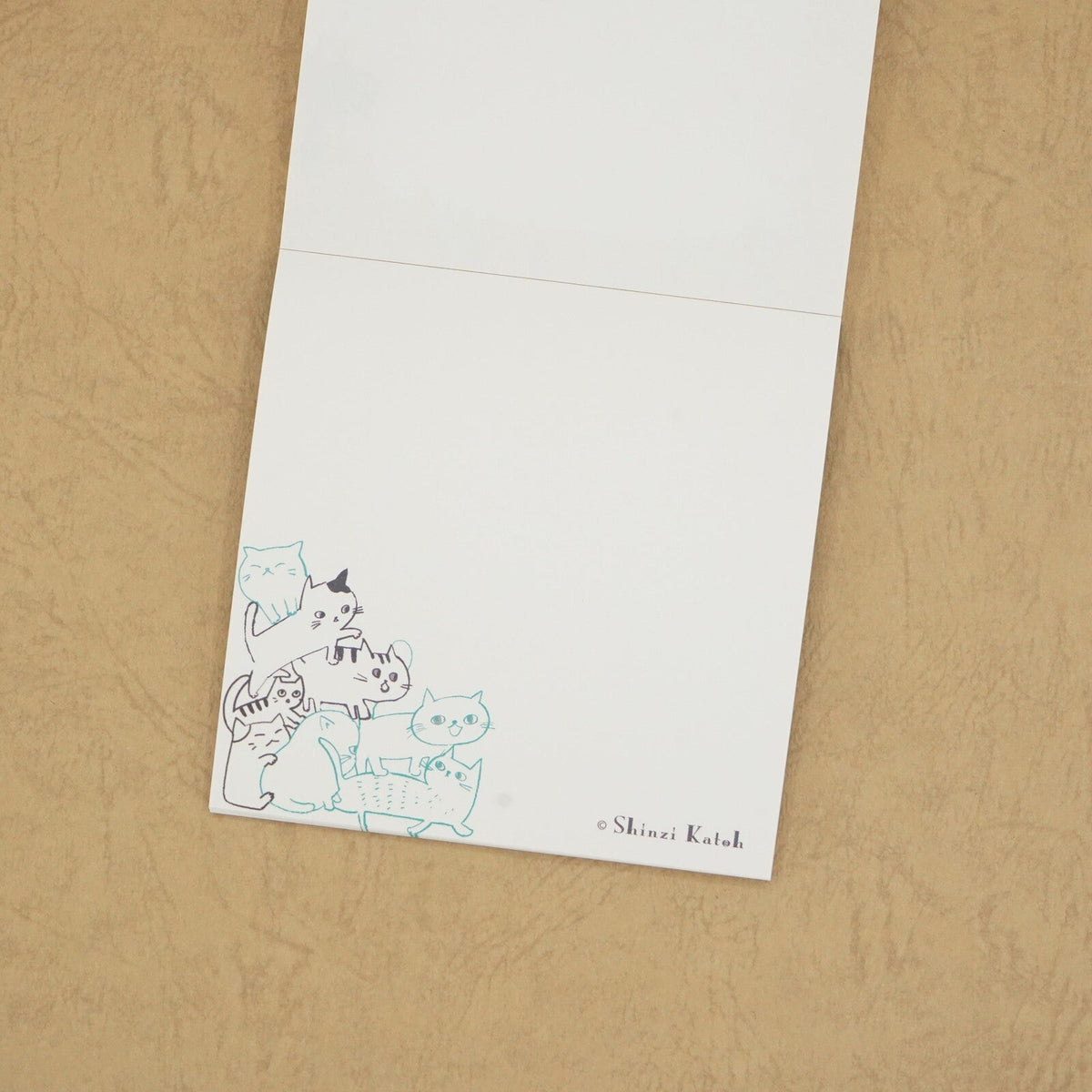 Cat Hill Memo Pad Yellow Shinzi Katoh Design - Sweet Birdie Boutique International