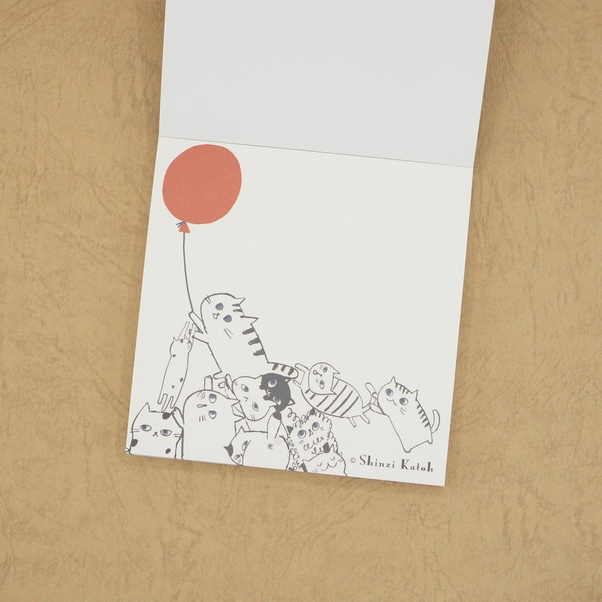 Cat Hill Memo Pad Black Shinzi Katoh Design - Sweet Birdie Boutique International