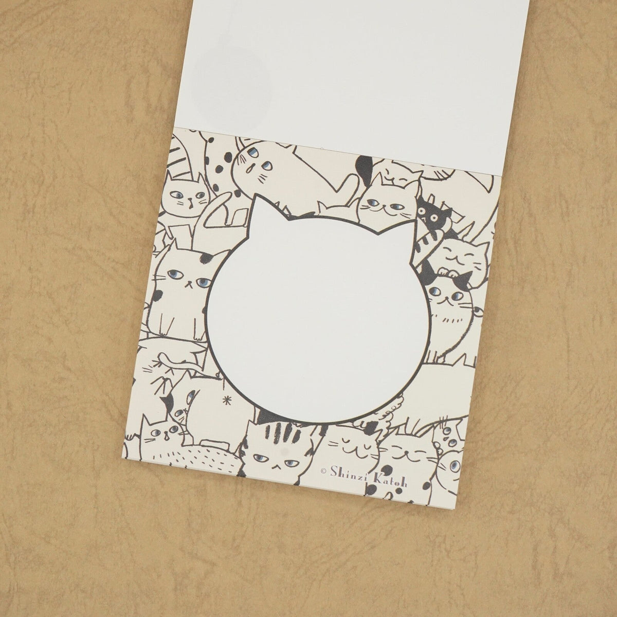 Cat Hill Memo Pad Black Shinzi Katoh Design - Sweet Birdie Boutique International