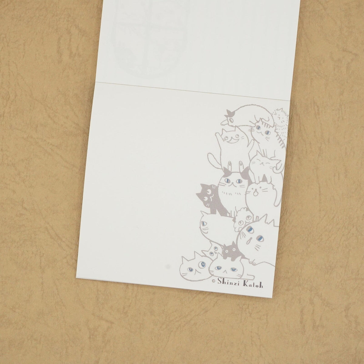 Cat Hill Memo Pad Black Shinzi Katoh Design - Sweet Birdie Boutique International
