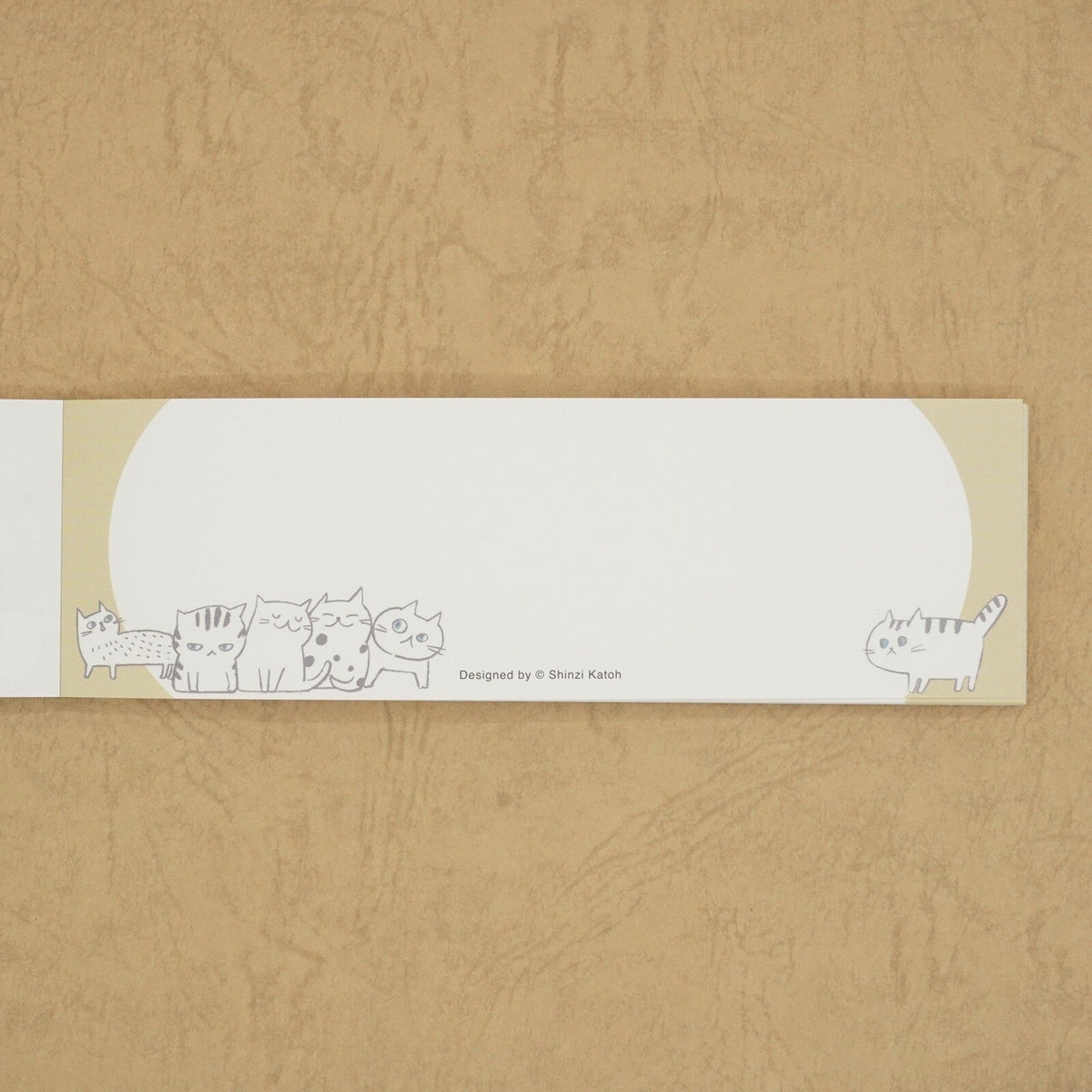 Cat Hill Memo Pad Green Shinzi Katoh Design - Sweet Birdie Boutique International