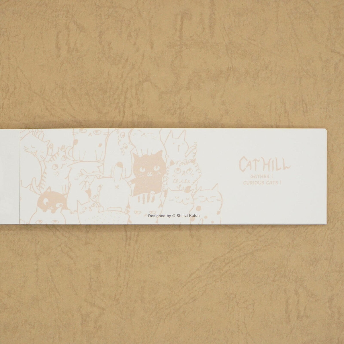 Cat Hill Memo Pad Green Shinzi Katoh Design - Sweet Birdie Boutique International
