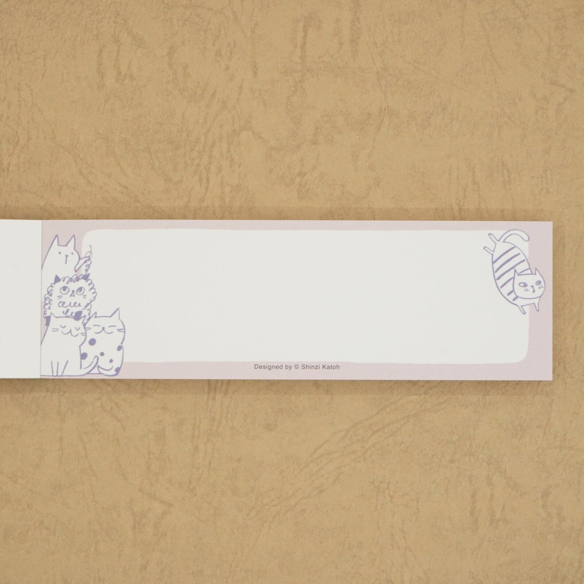Cat Hill Memo Pad Pink Shinzi Katoh Design - Sweet Birdie Boutique International