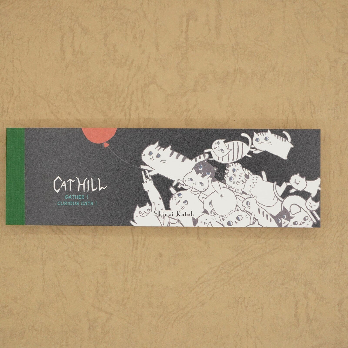 Cat Hill Memo Pad Black Shinzi Katoh Design - Sweet Birdie Boutique International
