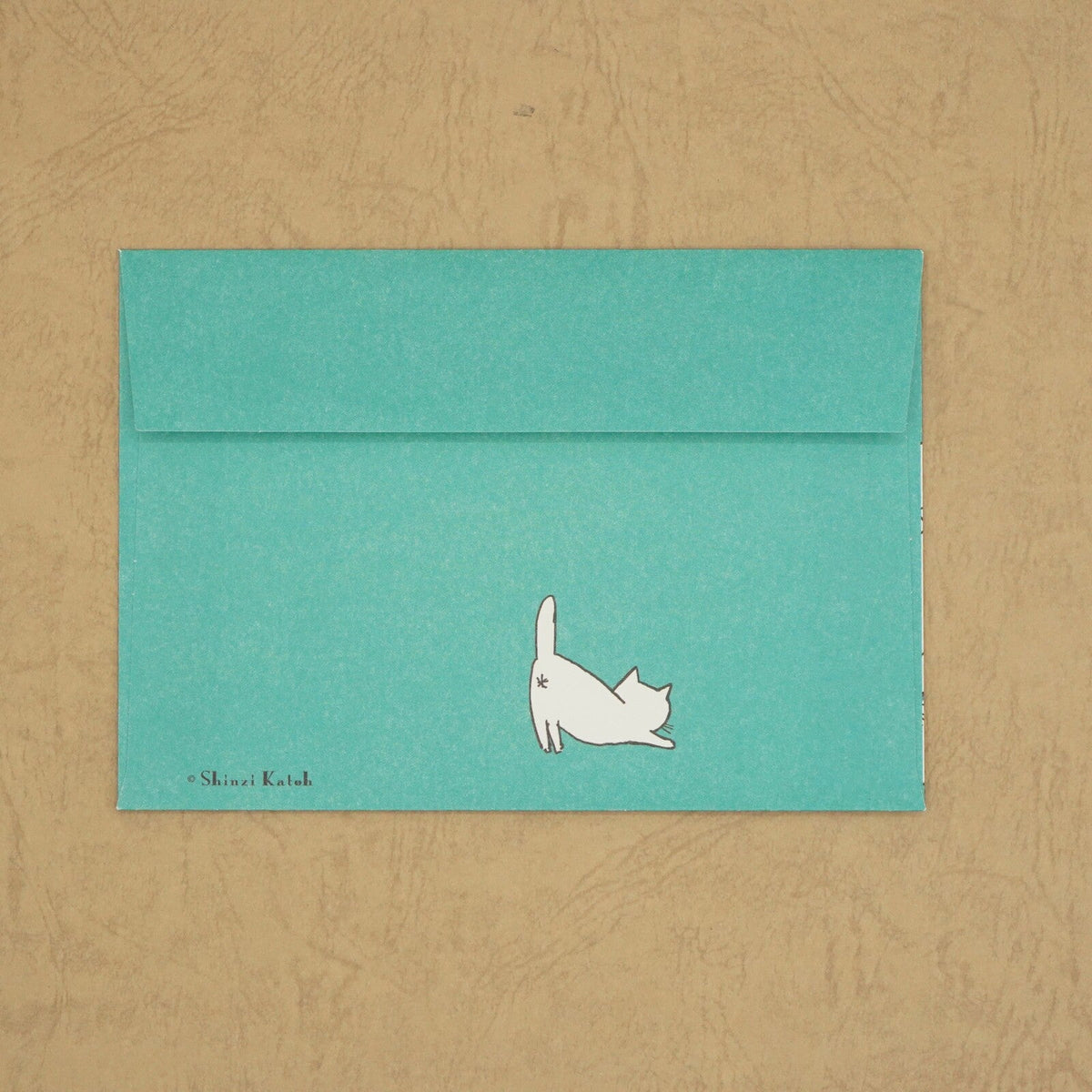 Cat Hill Letter Set Green Shinzi Katoh Design - Sweet Birdie Boutique International