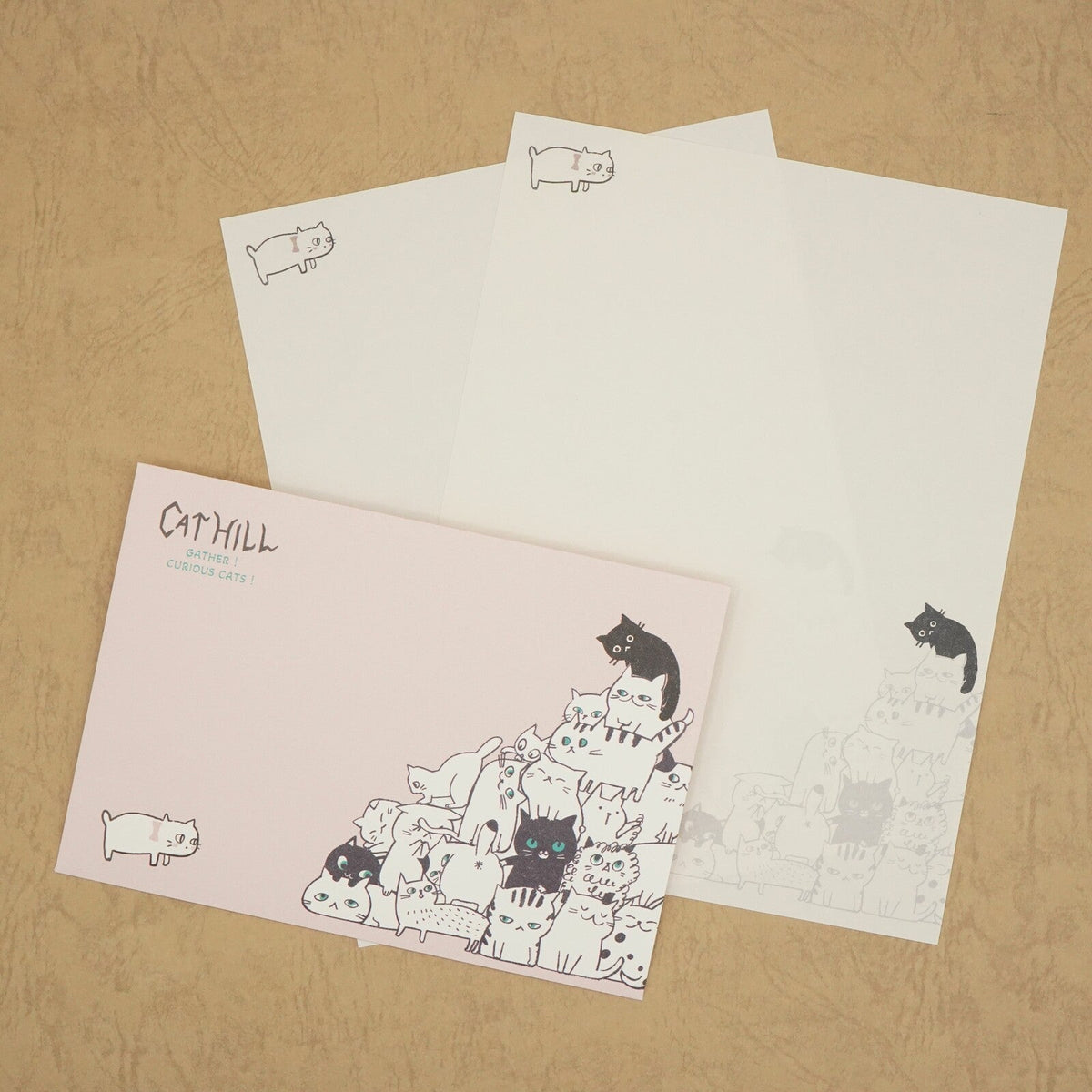 Cat Hill Letter Set Pink Shinzi Katoh Design - Sweet Birdie Boutique International