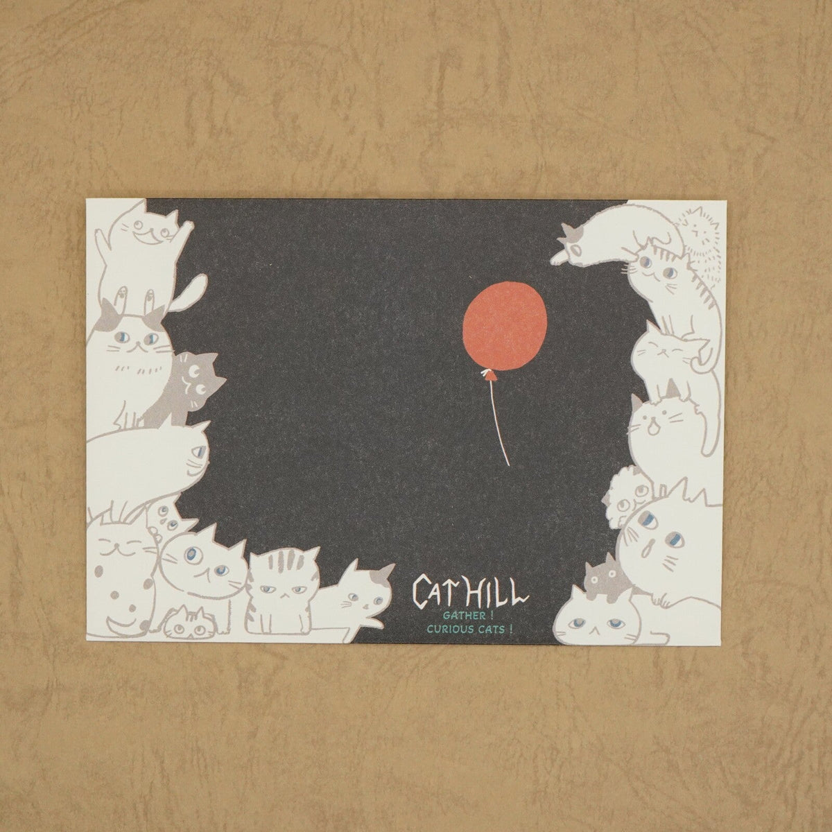 Cat Hill Letter Set Black Shinzi Katoh Design - Sweet Birdie Boutique International