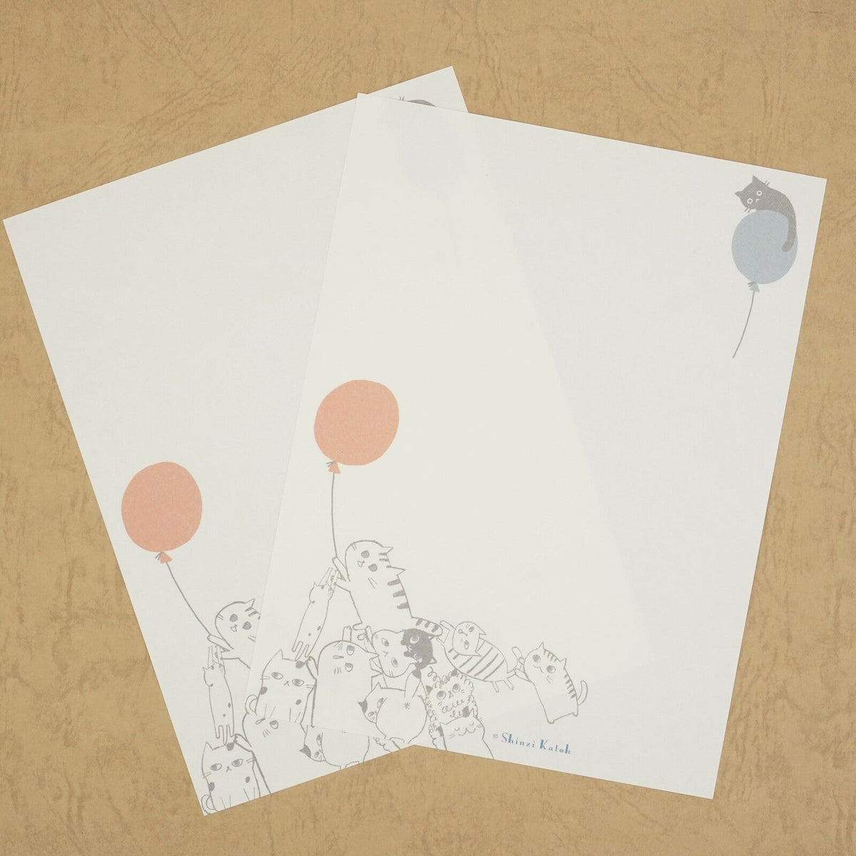 Cat Hill Letter Set Black Shinzi Katoh Design - Sweet Birdie Boutique International