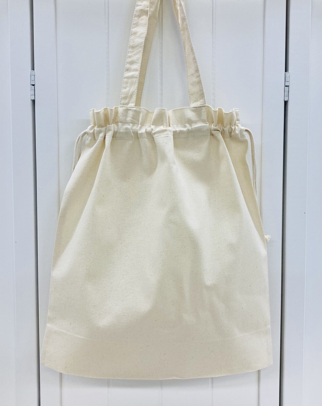 巾着トートバッグ　エコバッグ　文鳥文具店　5オンス　