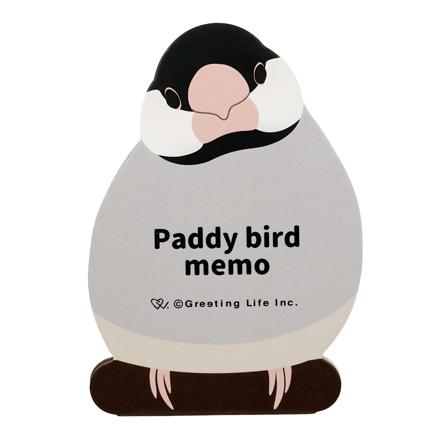 ダイカットメモ 文鳥 小鳥雑貨専門のお店 スウィート・バーディー