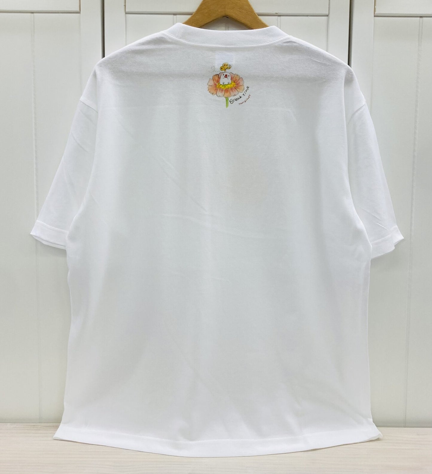 ビッグTシャツ　親ゆび白文鳥姫　受注製作　送料無料　クーポン利用不可