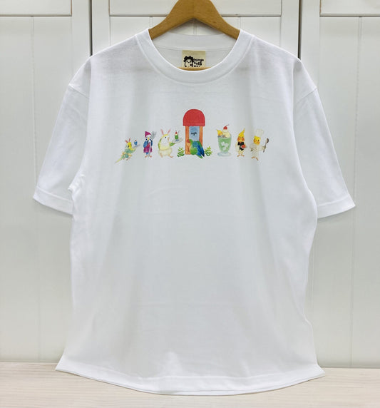 ビッグTシャツ　ことり喫茶店メンバー　受注製作　送料無料　クーポン利用不可