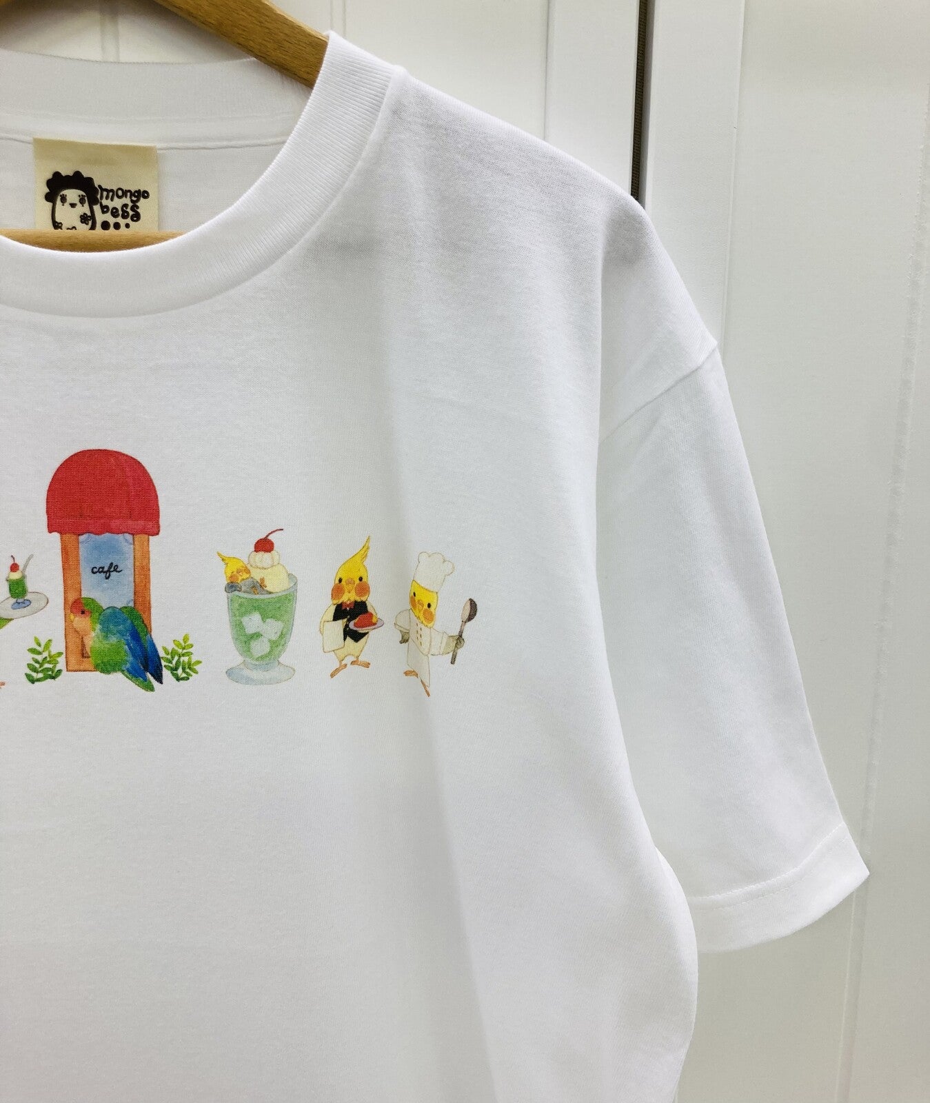 ビッグTシャツ　ことり喫茶店メンバー　受注製作　送料無料　クーポン利用不可