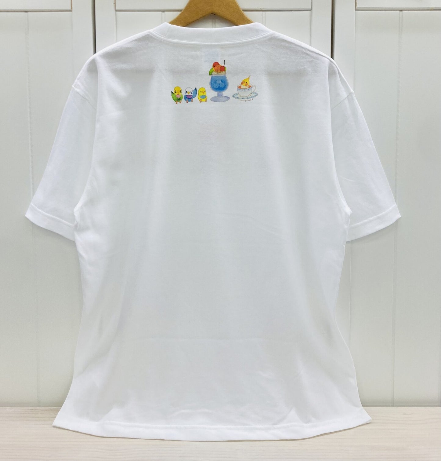 ビッグTシャツ　ことり喫茶店メンバー　受注製作　送料無料　クーポン利用不可
