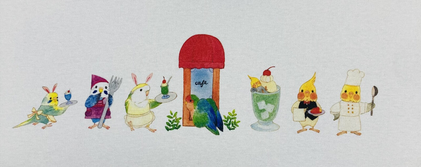 ビッグTシャツ　ことり喫茶店メンバー　受注製作　送料無料　クーポン利用不可