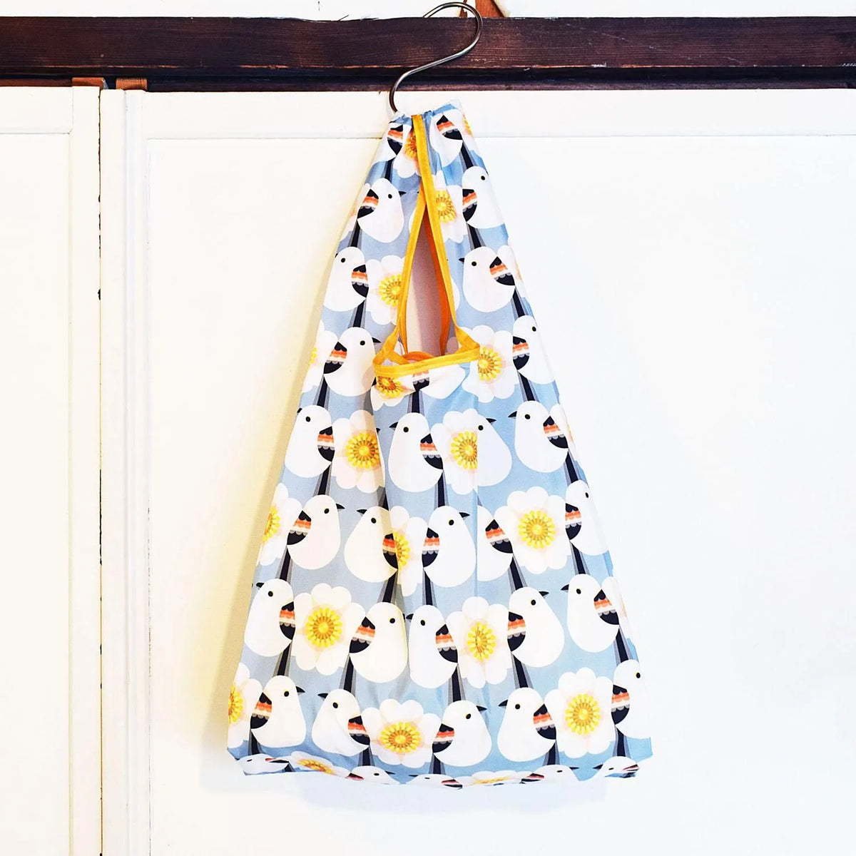 エコバッグ　くつろぐシマエナガ　EcoBag-Daily(S)