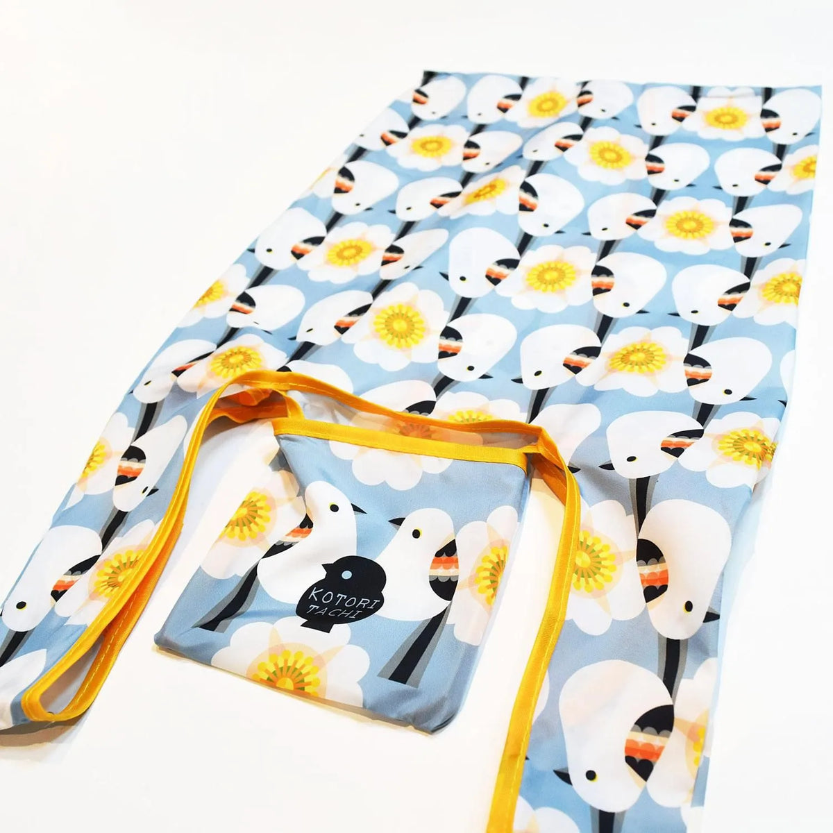 エコバッグ　くつろぐシマエナガ　EcoBag-Daily(S)