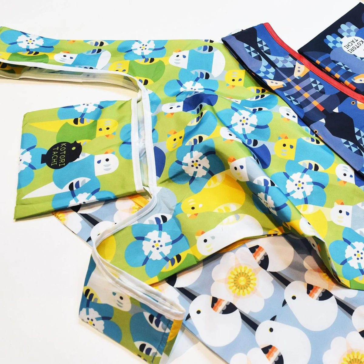 エコバッグ　くつろぐセキセイインコ　EcoBag-Daily(S)