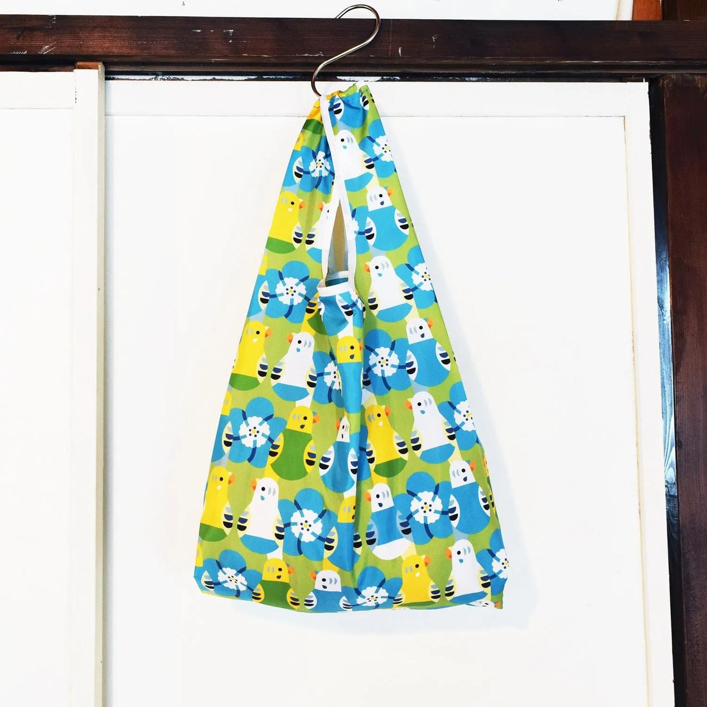 エコバッグ　くつろぐセキセイインコ　EcoBag-Daily(S)