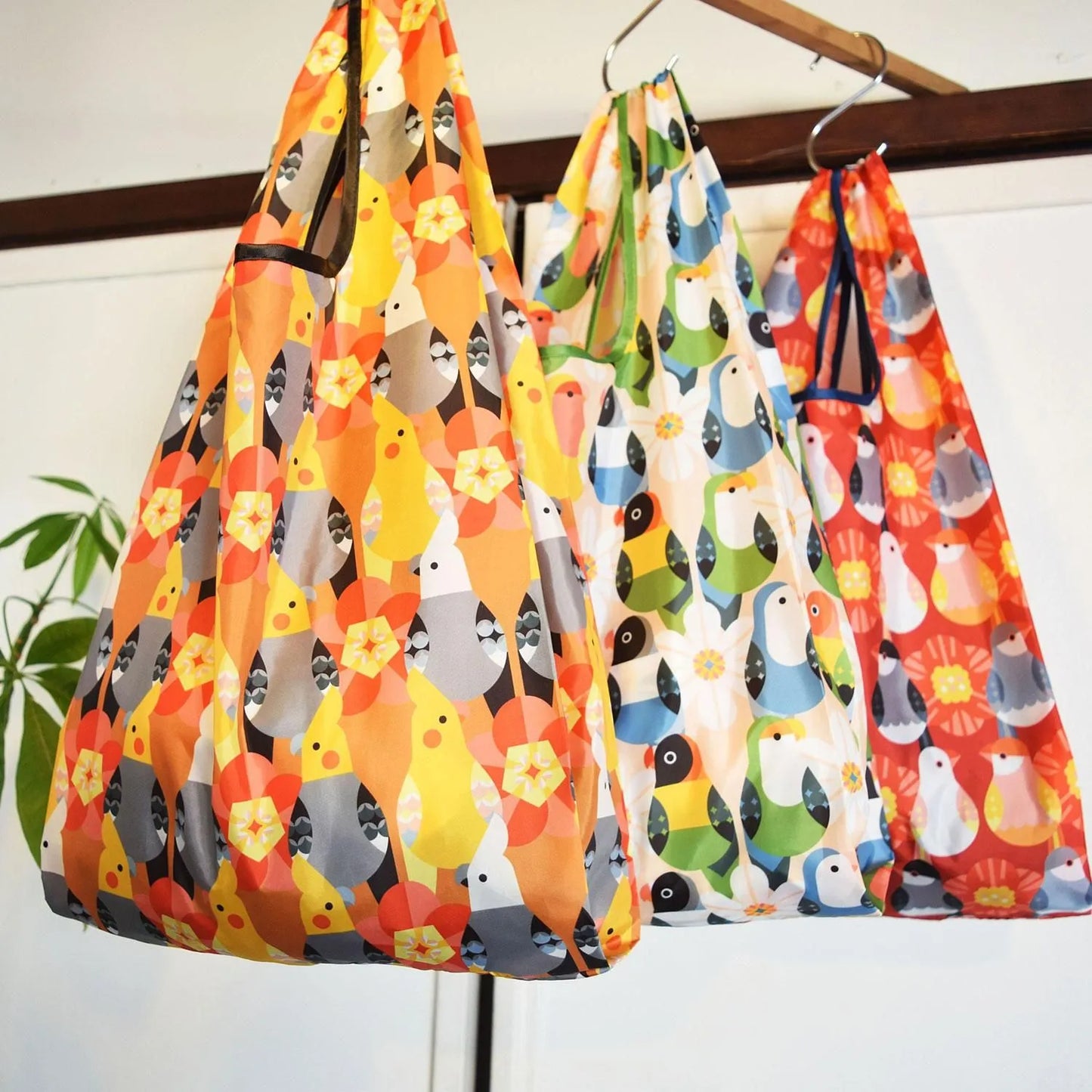 エコバッグ　くつろぐオカメインコ　EcoBag-Daily(S)