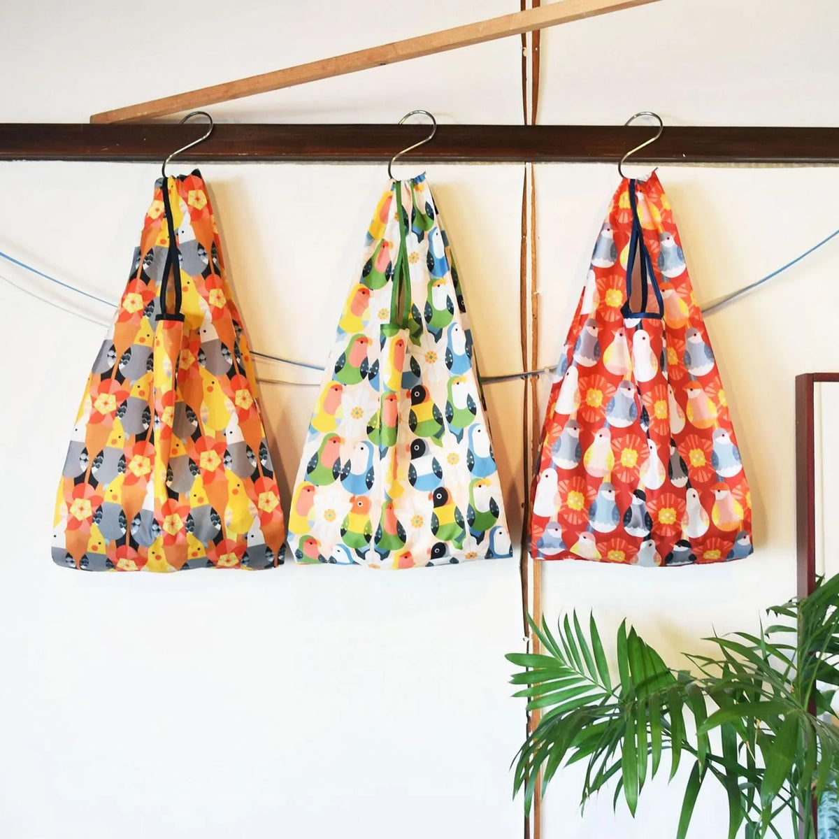 エコバッグ　くつろぐオカメインコ　EcoBag-Daily(S)