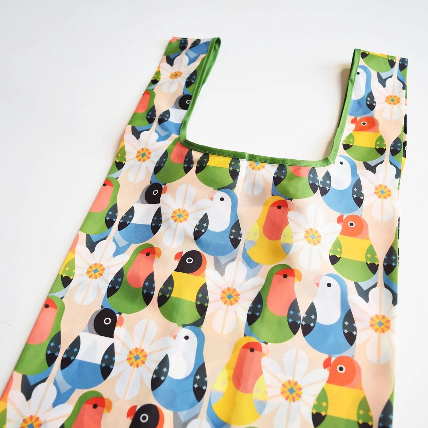 エコバッグ　くつろぐラブバード　EcoBag-Daily(S)