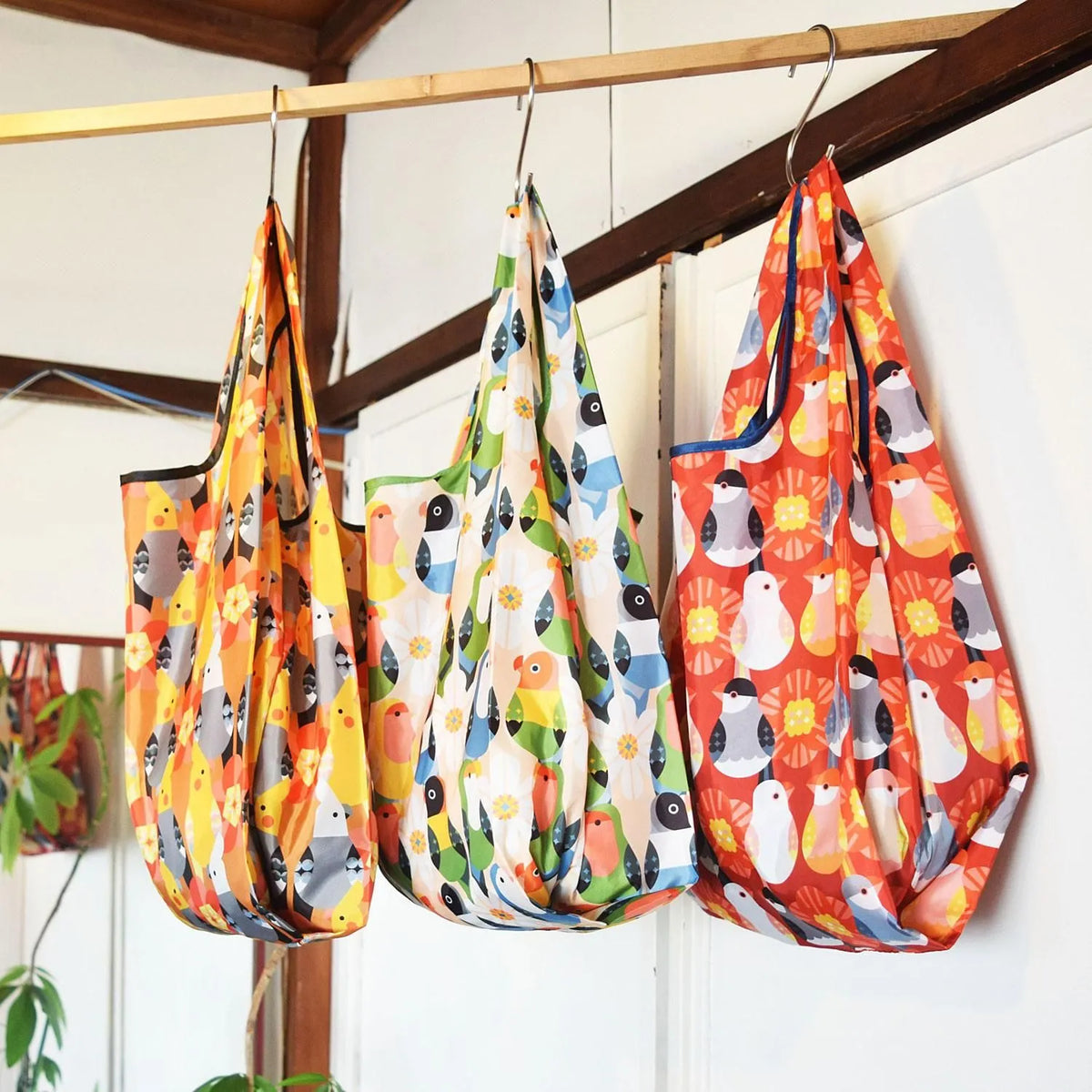 エコバッグ　くつろぐオカメインコ　EcoBag-Daily(S)