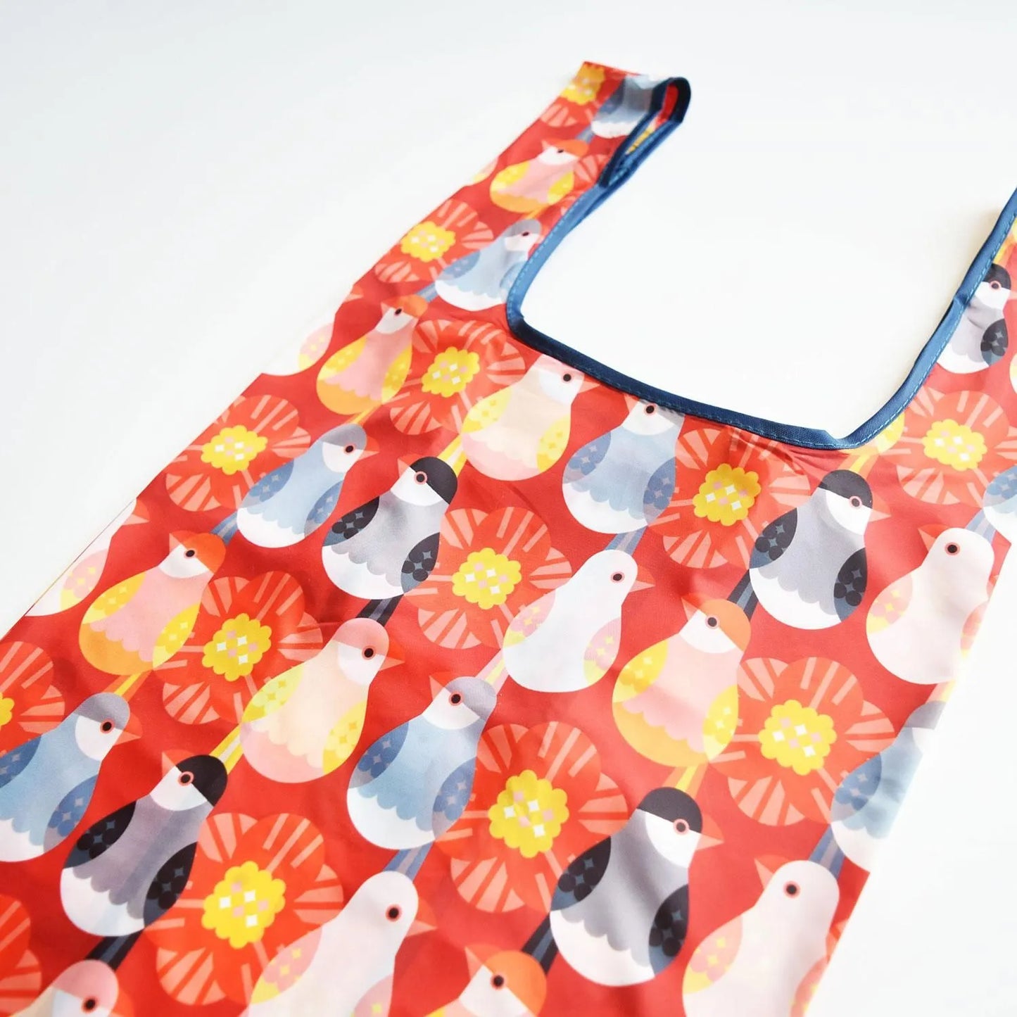エコバッグ　くつろぐ文鳥　EcoBag-Daily(S)