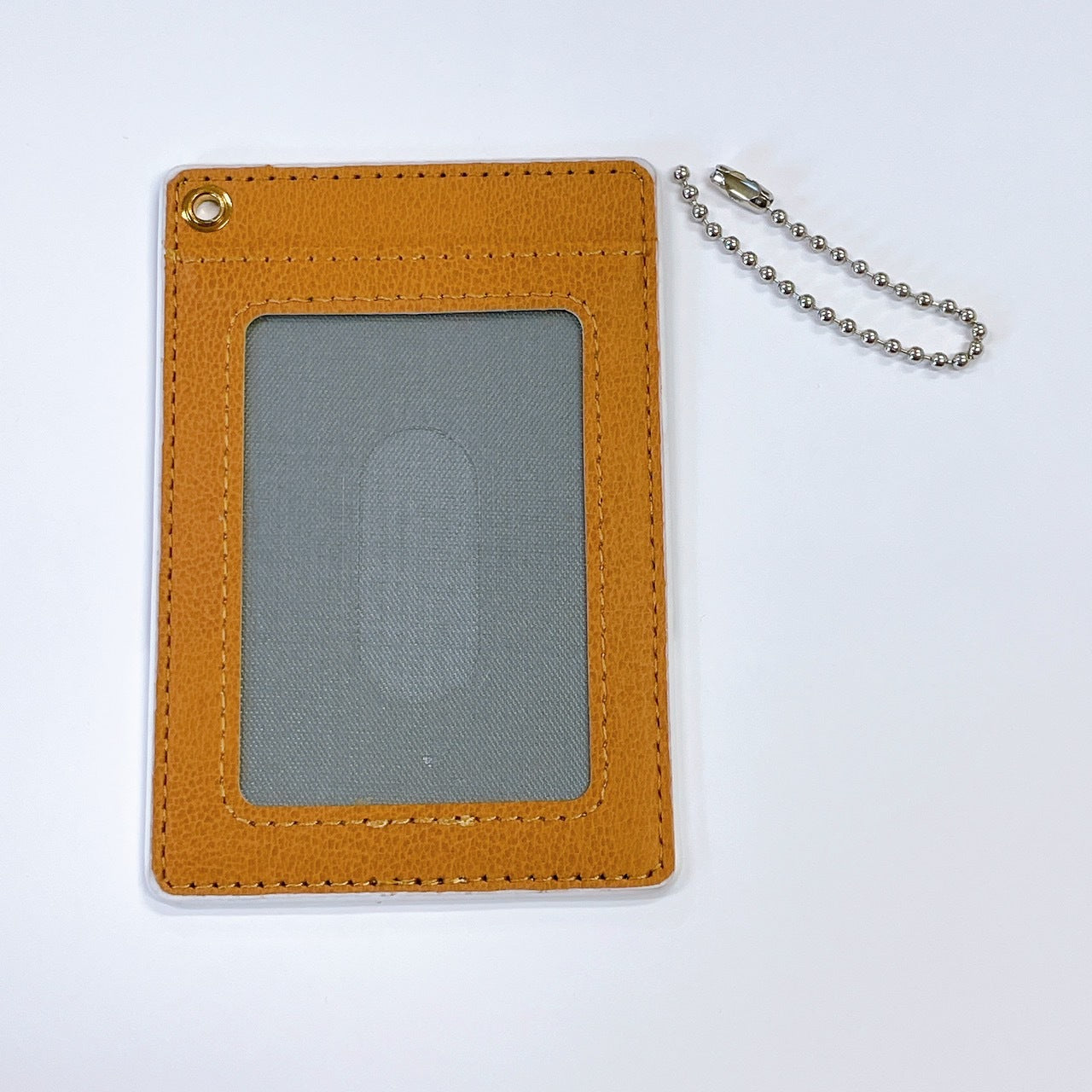 パスケース　ミモザと桜とシマエナガ