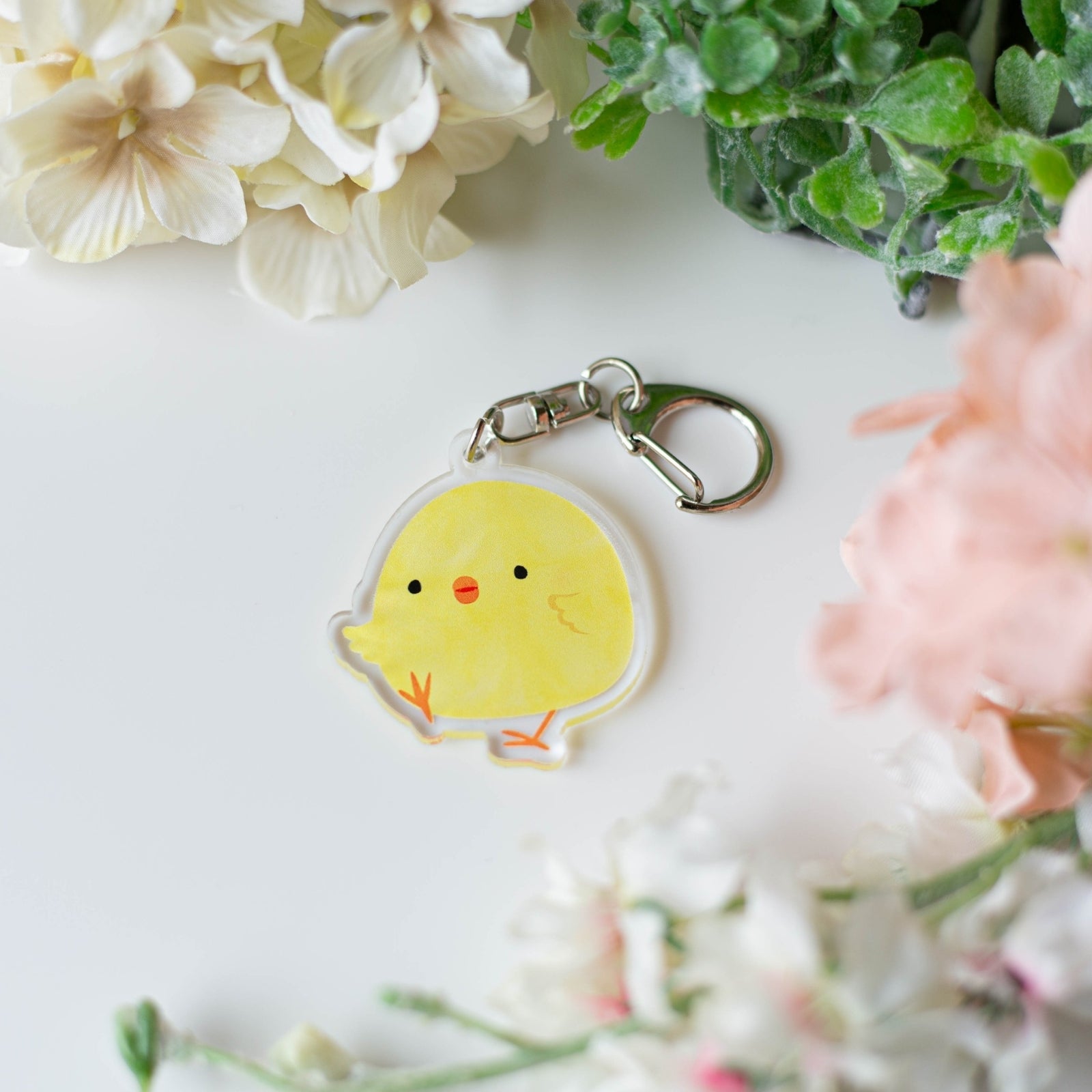 アクリルキーホルダー ひよこのぴよこ クーポン利用不可 – 小鳥雑貨