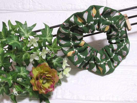 シュシュ　文鳥 5