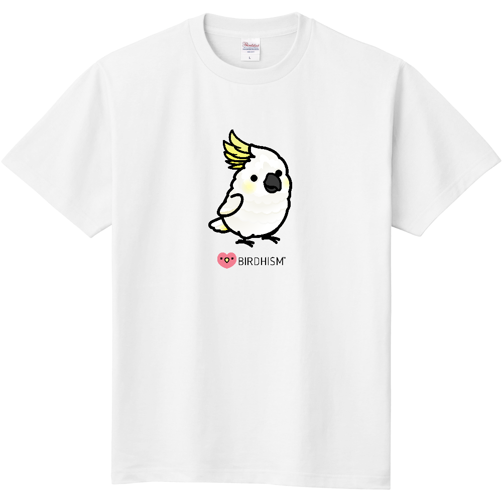 Chubby Bird　キバタン　スタンダードTシャツ　ホワイト　受注製作　送料無料　メーカー直送　クーポン利用不可