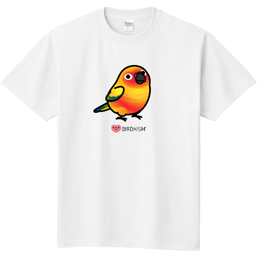 Chubby Bird　コガネメキシコインコ　スタンダードTシャツ　ホワイト　受注製作　送料無料　メーカー直送　クーポン利用不可