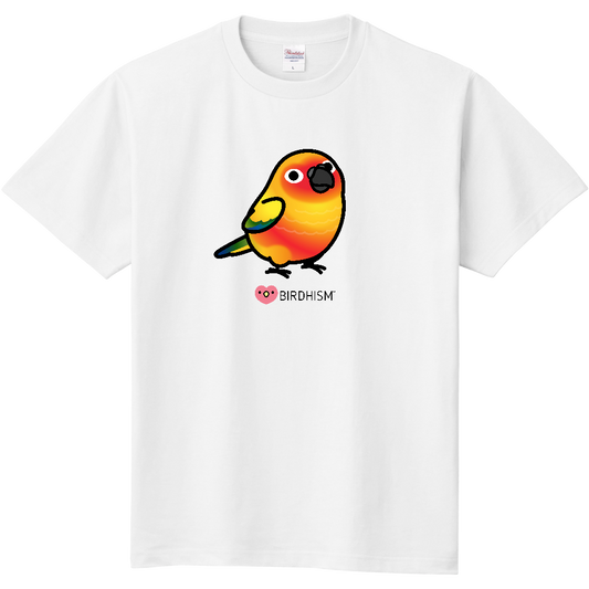 Chubby Bird　コガネメキシコインコ　スタンダードTシャツ　ホワイト　受注製作　送料無料　メーカー直送　クーポン利用不可
