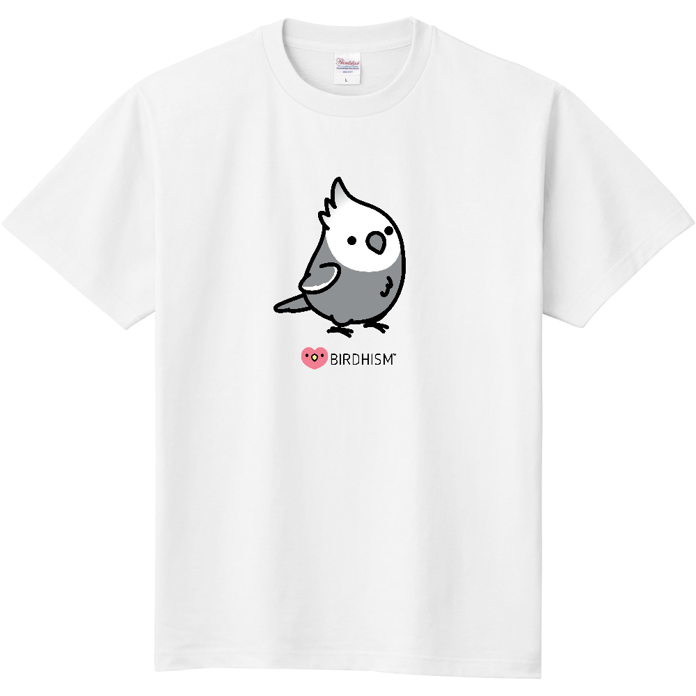Chubby Bird　オカメインコ　スタンダードTシャツ　ホワイト　受注製作　送料無料　メーカー直送　クーポン利用不可