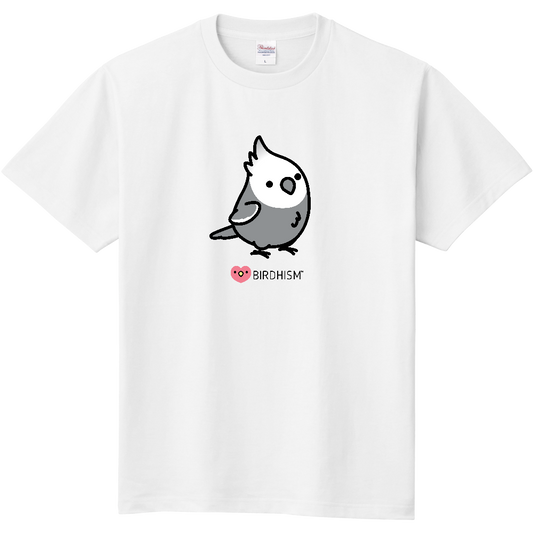 Chubby Bird　オカメインコ　スタンダードTシャツ　ホワイト　受注製作　送料無料　メーカー直送　クーポン利用不可