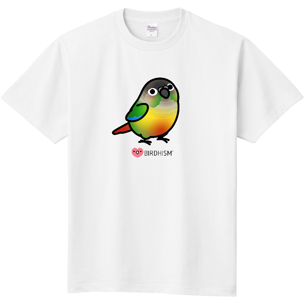 Chubby Bird　ウロコインコ　スタンダードTシャツ　ホワイト　受注製作　送料無料　メーカー直送　クーポン利用不可