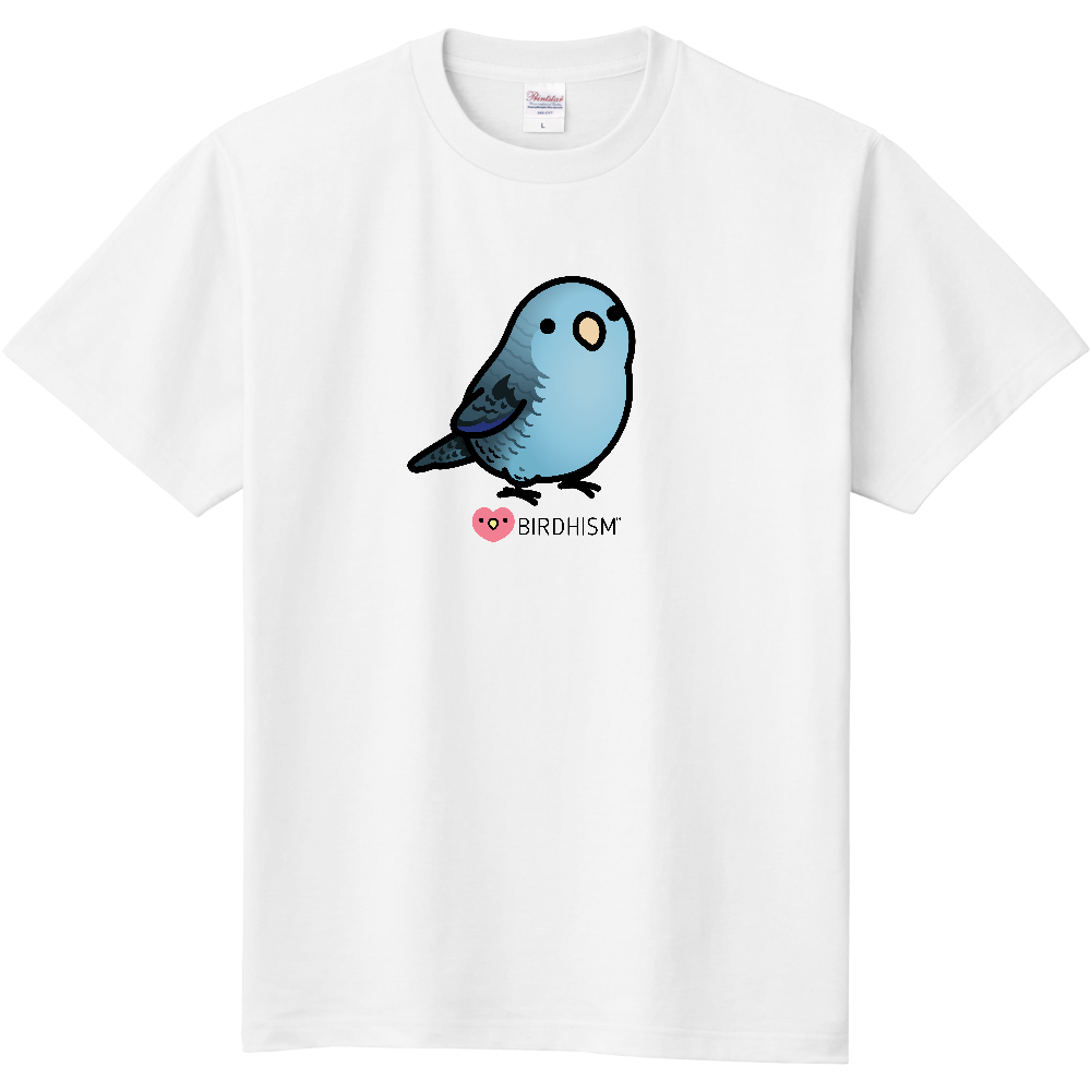 Chubby Bird　サザナミインコ　スタンダードTシャツ　ホワイト　受注製作　送料無料　メーカー直送　クーポン利用不可
