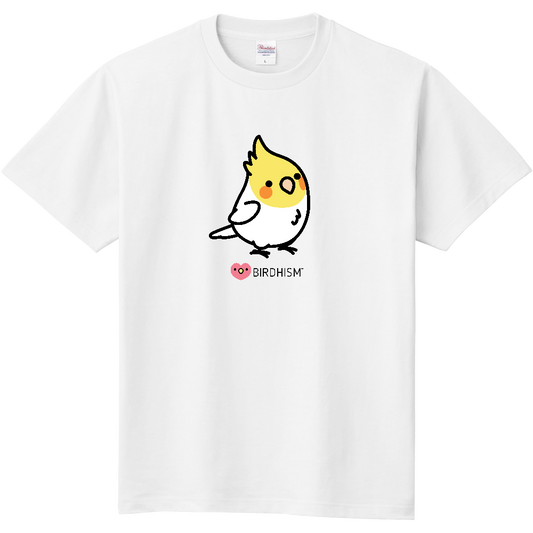 Chubby Bird　オカメインコ　スタンダードTシャツ　ホワイト　受注製作　送料無料　メーカー直送　クーポン利用不可