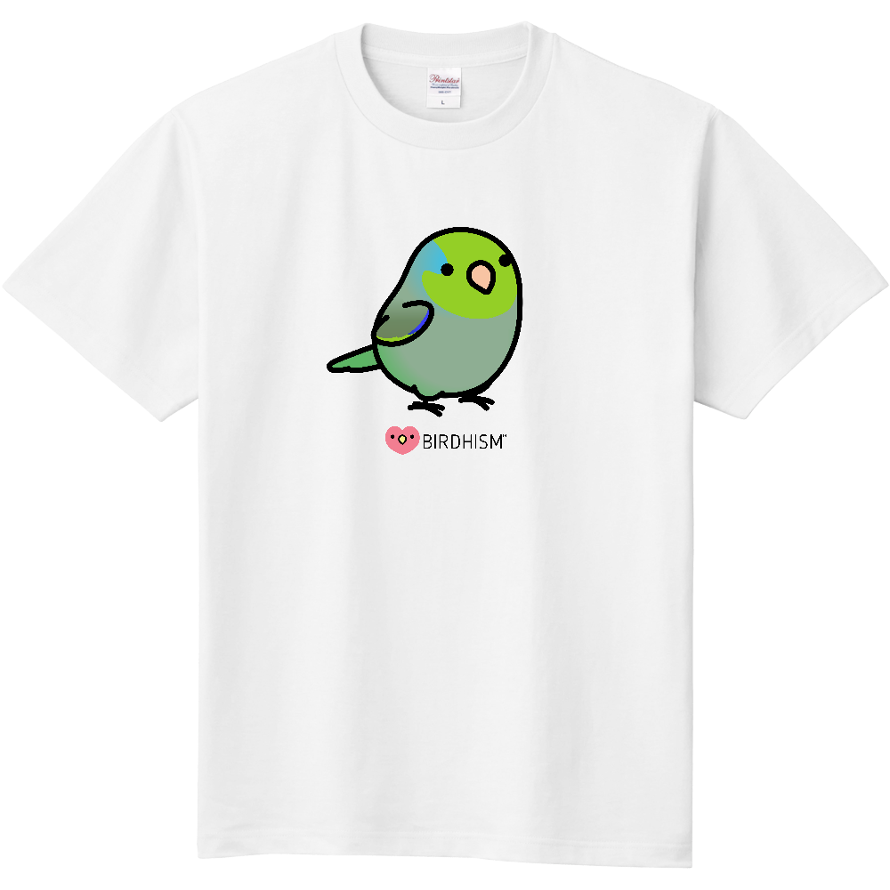 Chubby Bird　マメルリハ　スタンダードTシャツ　ホワイト　受注製作　送料無料　メーカー直送　クーポン利用不可